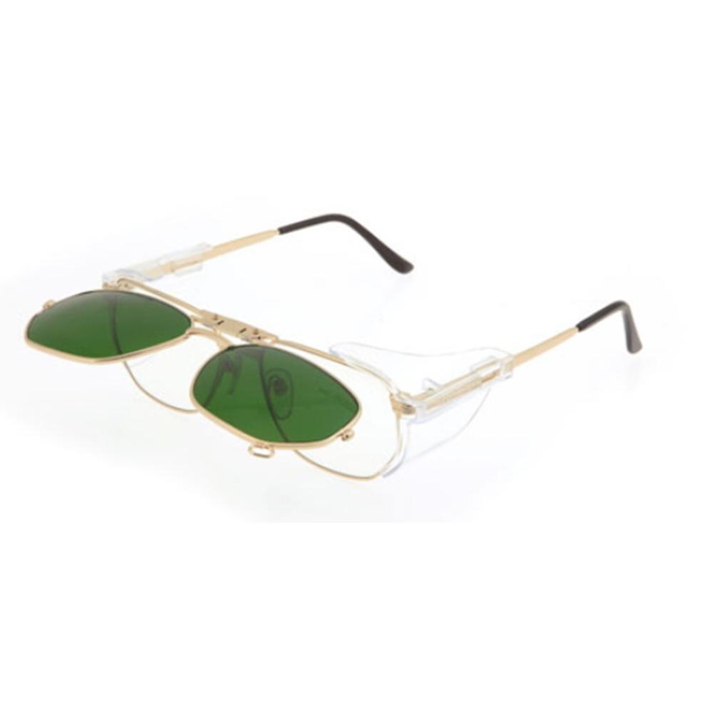 명신광학 차광안경 금장테 (2단 개폐)