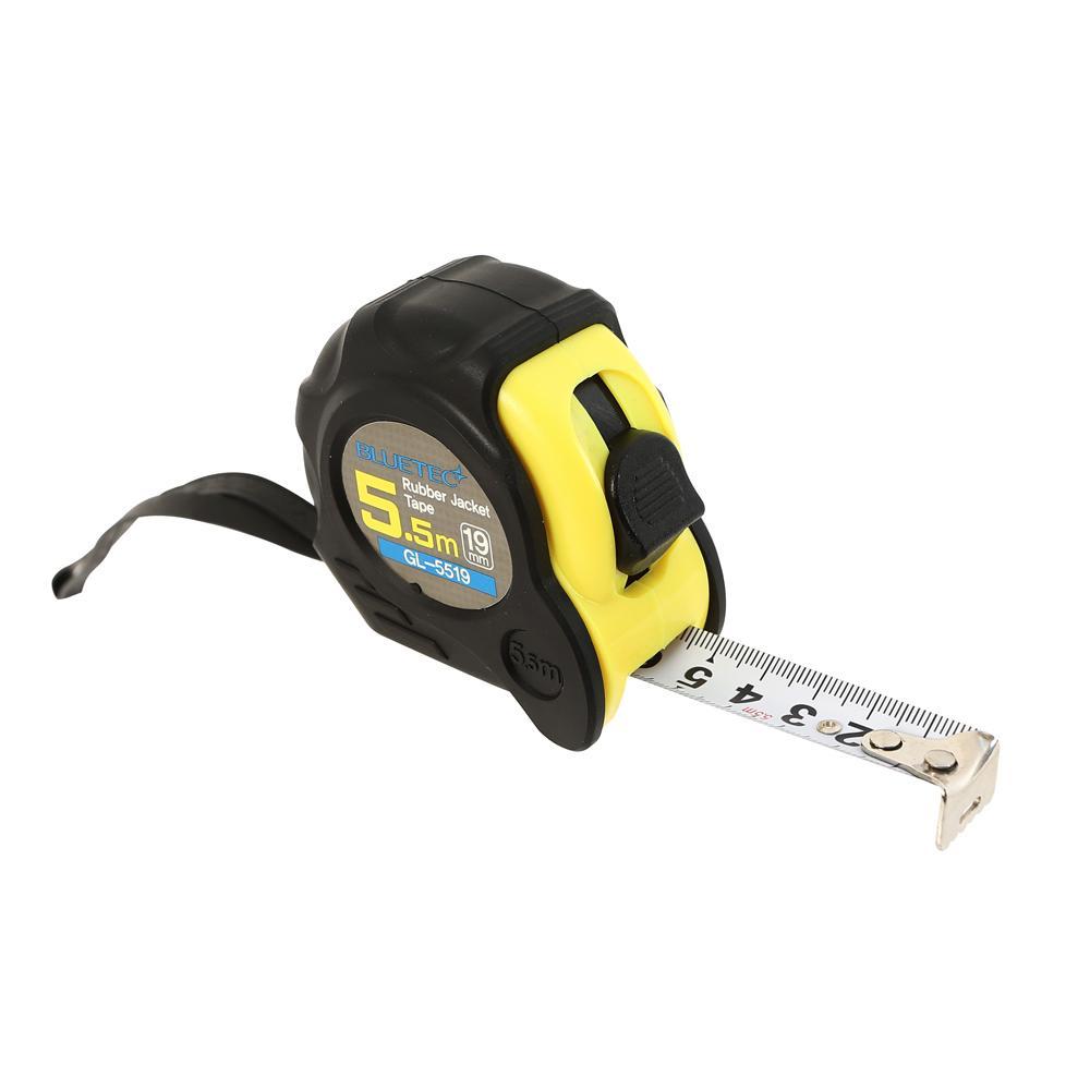 블루텍 고무피복 줄자 - 락기능