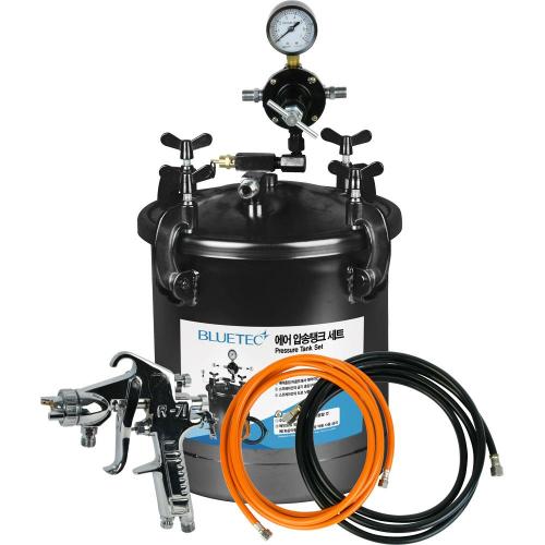 블루텍 에어 압송 탱크 셋트