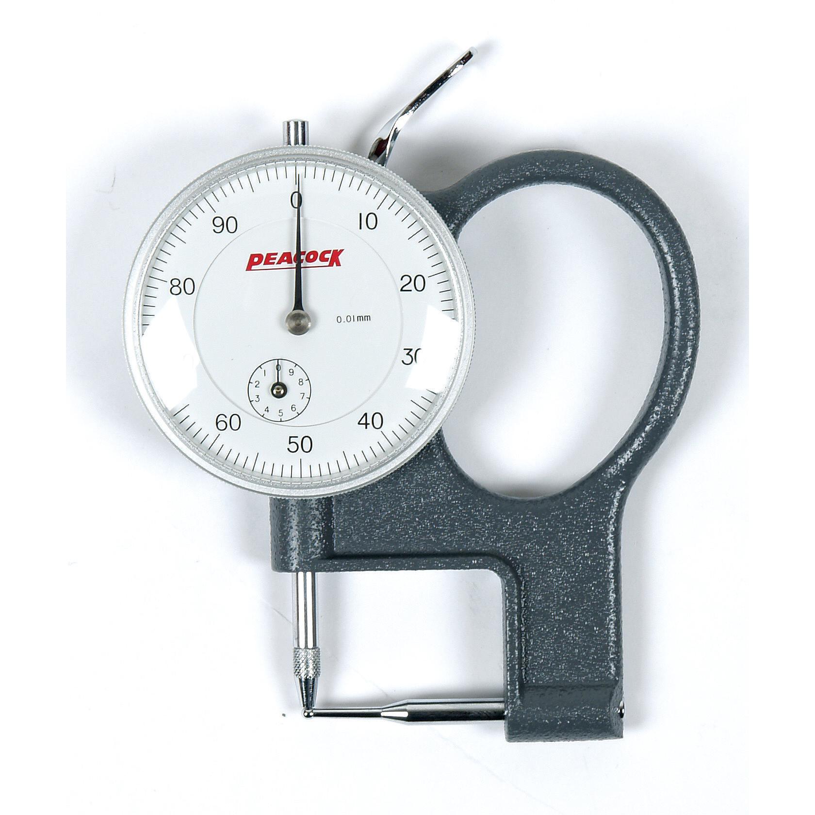 피코크 다이알 파이프 게이지 - 0.01mm