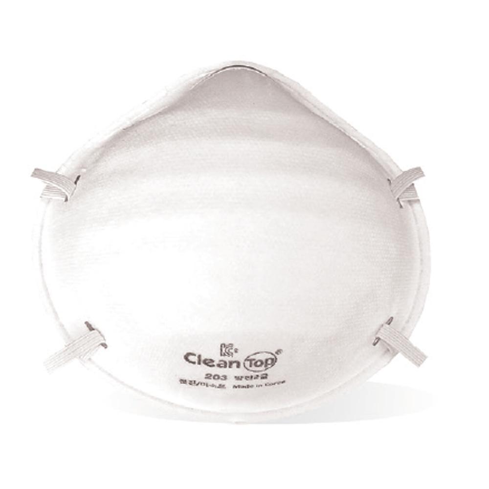 크린탑 2급 면체마스크 - 방진(분진/미스트) 보급형