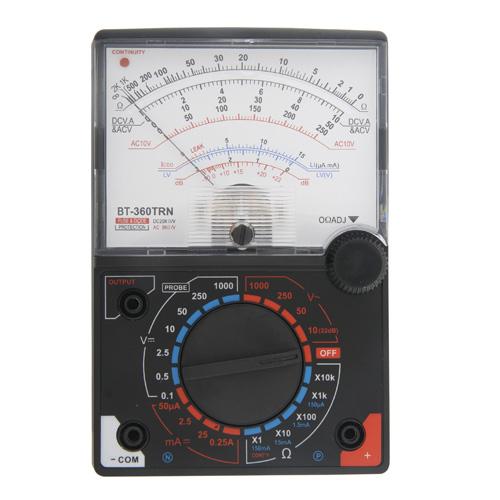 블루텍 아날로그 테스터 - 1000V, 250㎃, 20㏁