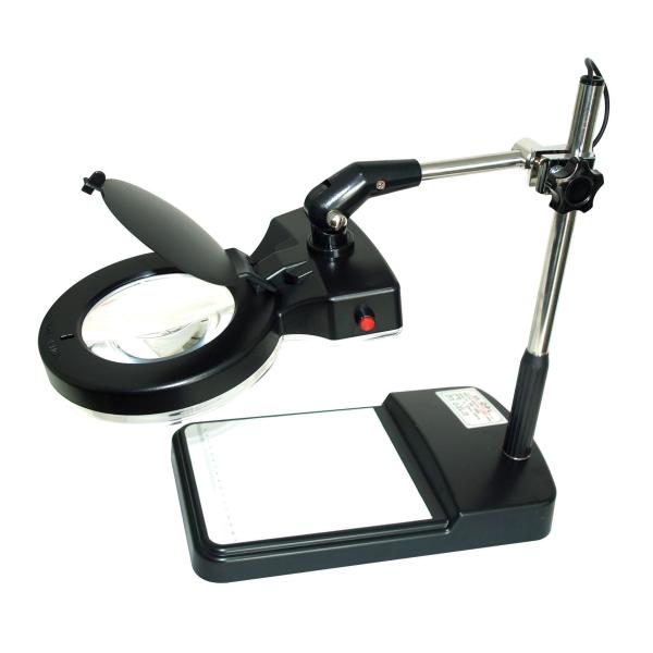 한도 LED 조명확대경 - 스탠드형