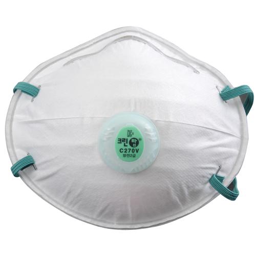 크린탑 2급 면체마스크 - 방진(분진/미스트)