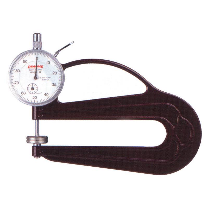 피코크 다이알 두께게이지 - 0.01mm