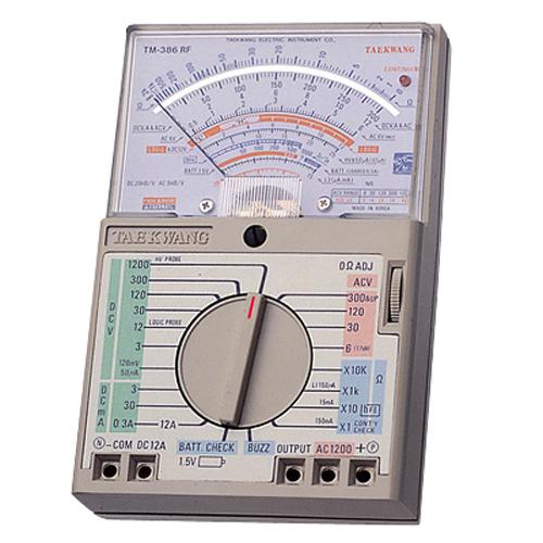 태광 아날로그 테스터 - 1200V, 12A, 20MΩ