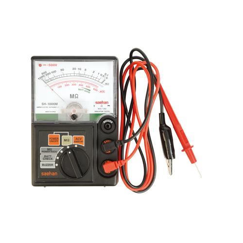 새한 아날로그 절연저항계