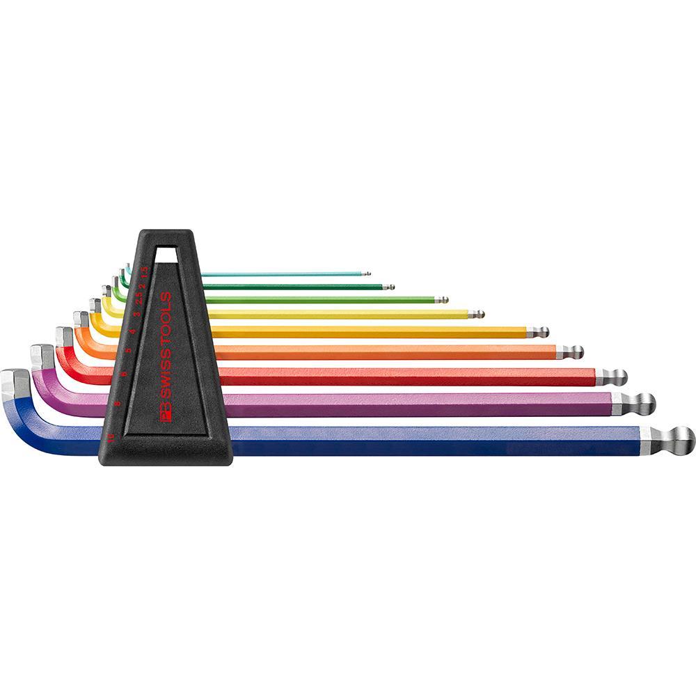 피비스위스툴 무지개 볼렌치 세트 100도꺽김