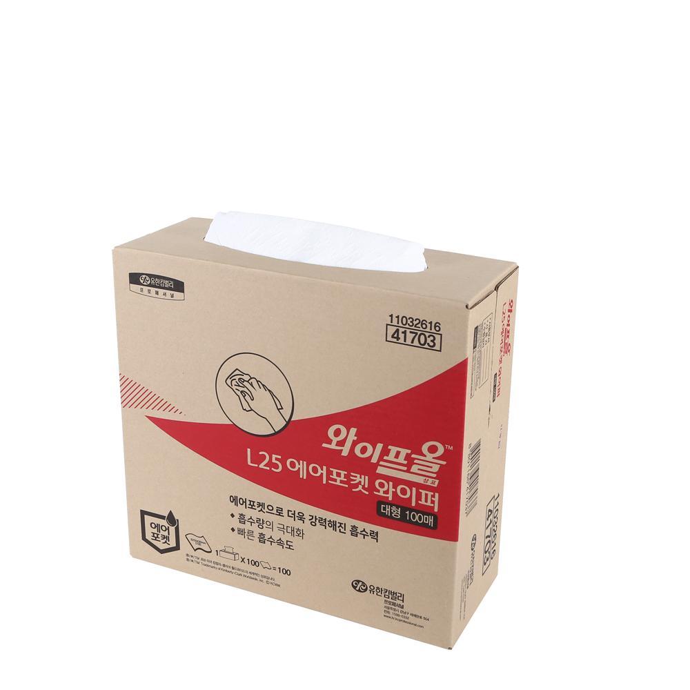 유한킴벌리 와이퍼올 크리닝 타올즈