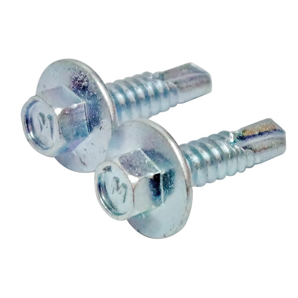 명화금속 와셔붙이 육각머리 직결나사