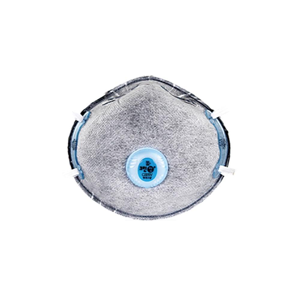 크린탑 2급 면체마스크 - 방진(분진/미스트/냄새/배기밸브)