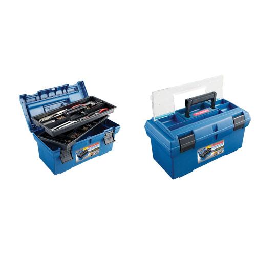 정광 공구함 특5호 - 투명커버, 2단수납판