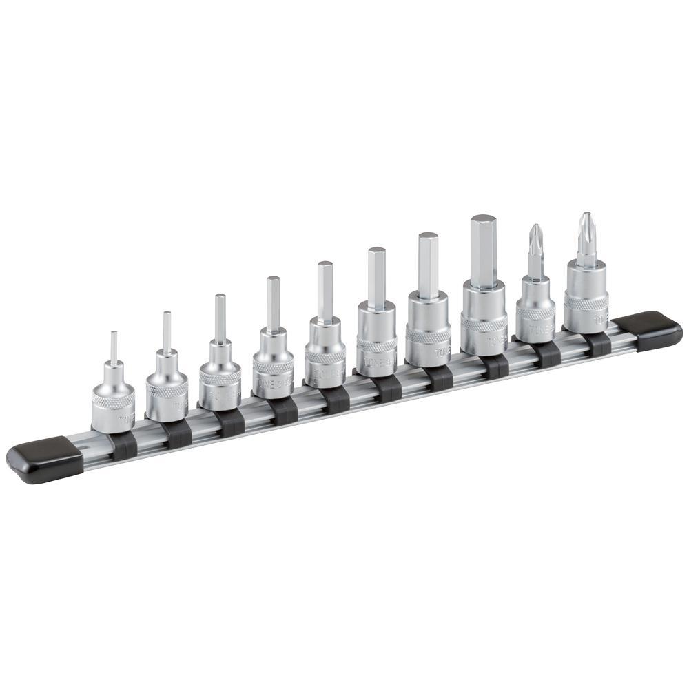 토네 6각 비트 소켓 셋트 - 3/8