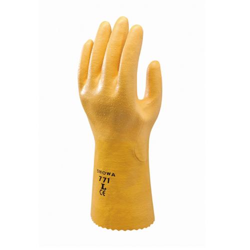 쇼와 니트릴 장갑 (노란색)
